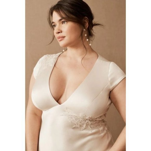 BHLDN Jenny Yoo Briony Wedding Gown Size 2 and 4 NEW - Picture 8 of 13